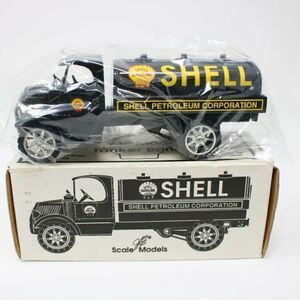1935 Mack Tanker Locking-Bank Die-Cast Model Shell Oil Truck NIB